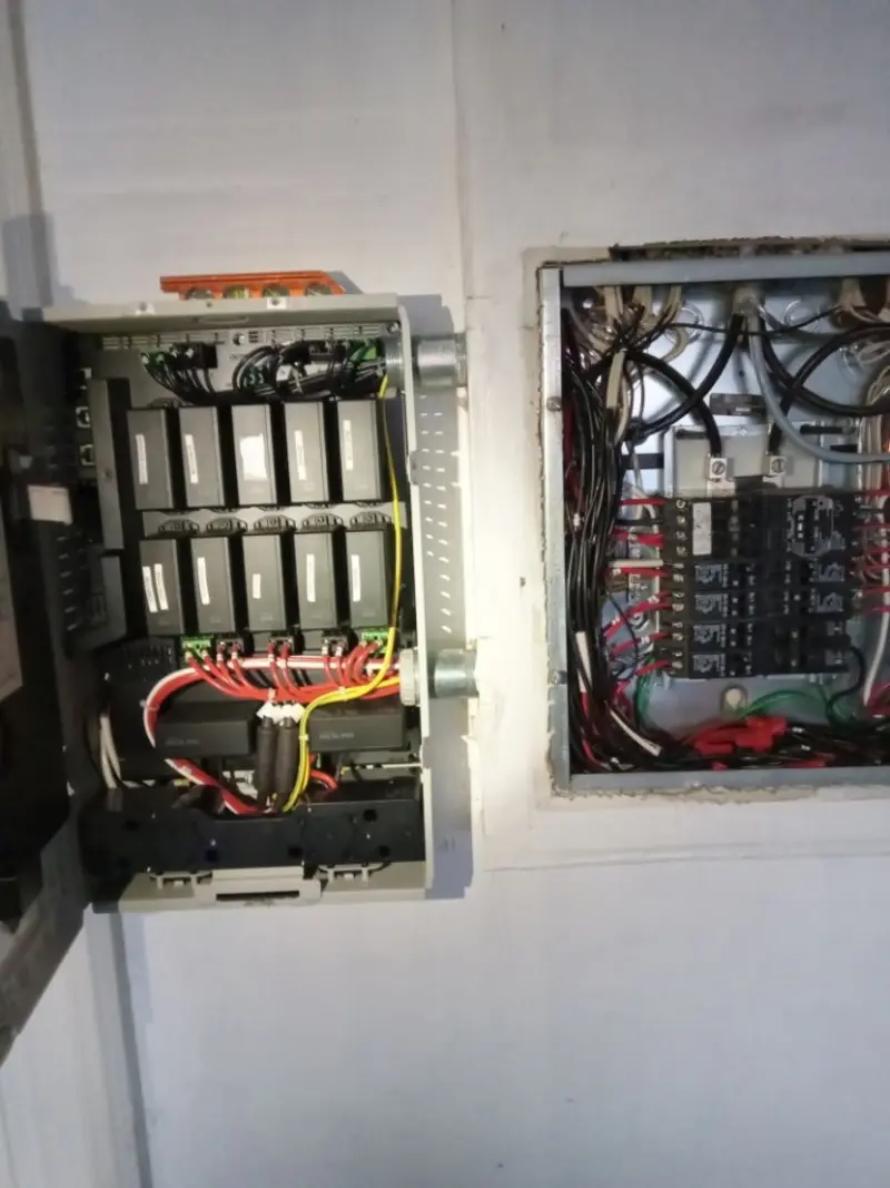 Electrical panel upgrade completed for Indoor Lighting Installation in Haverford